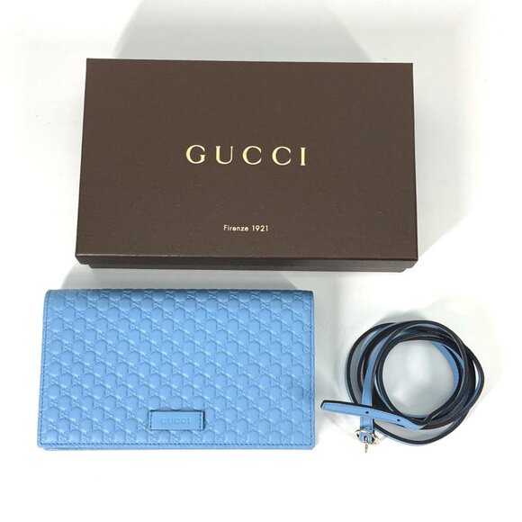 GUCCI Blue Shoulder Bag - Picture 16 of 16